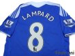 Photo4: Chelsea 2011-2012 Home Shirt #8 Lampard BARCLAYS PREMIER LEAGUE Patch/Badge (4)