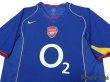 Photo3: Arsenal 2004-2006 Away Shirt #10 Bergkamp (3)