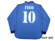 Photo2: Real Madrid 1999-2001 Away Authentic Long Sleeve Shirt #10 Figo (2)