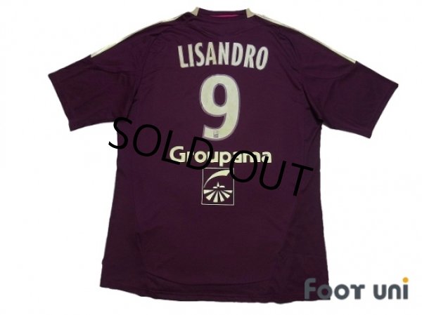 Olympique Lyonnais 2010-2011 Away Shirt #9 Lisandro - Online Store 