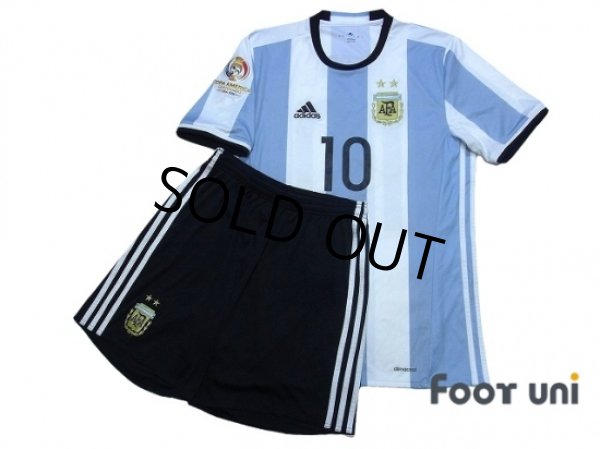 Adidas Argentina Home 2016 Jersey 10 Messi