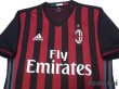 Photo3: AC Milan 2016-2017 Home Shirt #10 Honda w/tags (3)