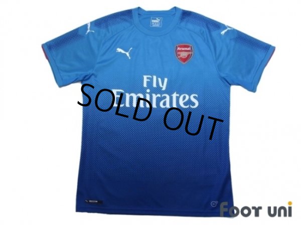 Photo1: Arsenal 2017-2018 Away Shirt w/tags (1)