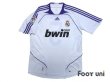 Photo1: Real Madrid 2007-2008 Home Shirt #5 Cannavaro LFP Patch/Badg (1)