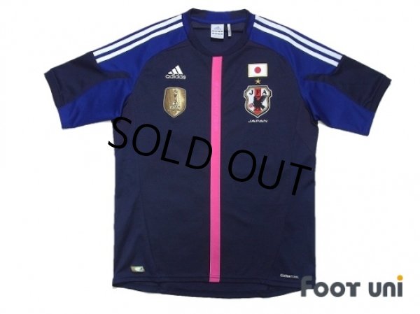 Photo1: Japan Women's Nadeshiko 2012 Home Shirt FIFA World Champions 2011 Patch/Badge (1)