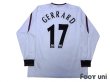 Photo2: Liverpool 2003-2005 Away Long Sleeve Shirt #17 Gerrard (2)