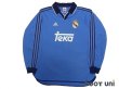 Photo1: Real Madrid 1999-2001 Away Authentic Long Sleeve Shirt (1)