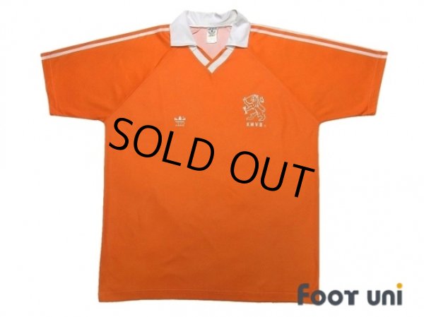 Photo1: Netherlands 1990 Home Shirt (1)