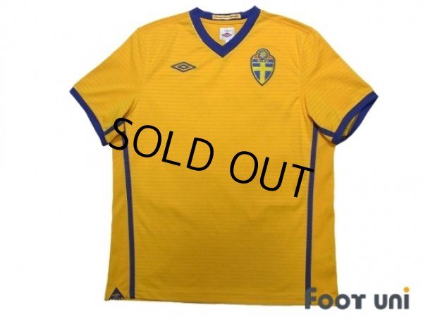 Photo1: Sweden 2010-2011 Home Shirt (1)