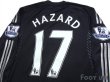 Photo4: Chelsea 2013-2014 3rd Authentic Long Sleeve Shirt #17 Hazard BARCLAYS PREMIER LEAGUE Patch/Badge (4)