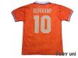 Photo2: Netherlands 1994 Home Shirt #10 Bergkamp (2)