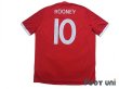 Photo2: England 2010 Away Shirt #10 Rooney with South Africa World Cup logo (2)