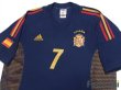 Photo3: Spain 2002 3rd Shirt #7 Raul (3)