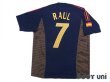 Photo2: Spain 2002 3rd Shirt #7 Raul (2)