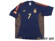 Photo1: Spain 2002 3rd Shirt #7 Raul (1)