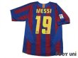 Photo2: FC Barcelona 2005-2006 Home Shirt #19 Messi LFP Patch/Badge w/tags (2)