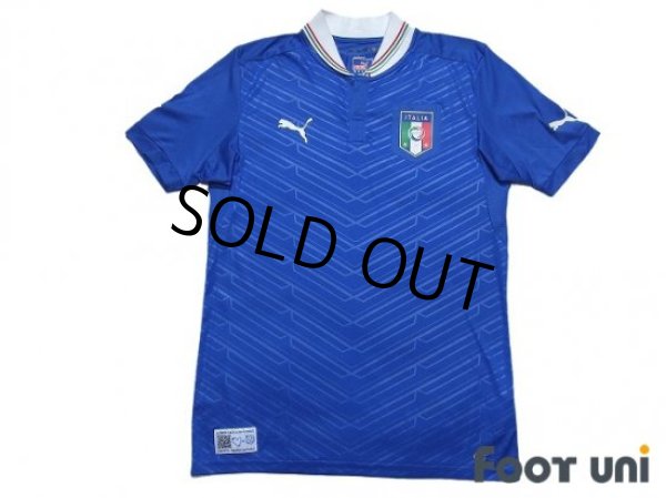 Photo1: Italy Euro 2012 Home Shirt (1)