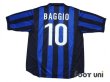 Photo2: Inter Milan 1998-1999 Home Shirt #10 Roberto Baggio (2)