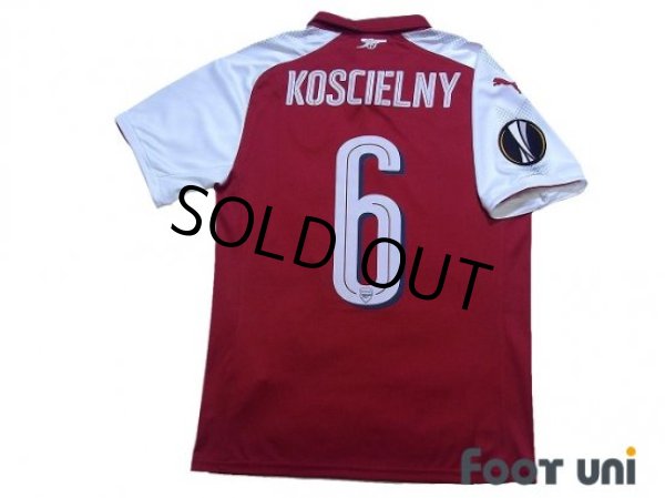 Arsenal 2017-2018 Home Shirt #6 Koscielny - Online Shop From