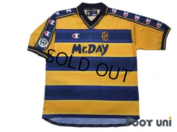 Photo1: Parma 2000-2001 Home Shirt #17 Fabio Cannavaro Lega Calcio Patch/Badge (1)