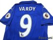 Photo4: Leicester City 2016-2017 Home Shirt #9 Vardy Premier League Patch/Badge (4)