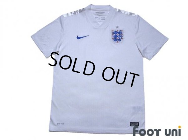 Photo1: England 2014 Home Shirt (1)