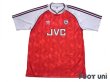 Photo1: Arsenal 1990-1992 Home Reprint Shirt (1)