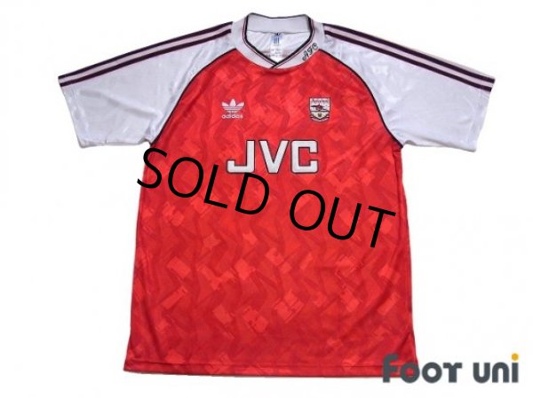 Photo1: Arsenal 1990-1992 Home Reprint Shirt (1)