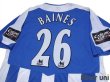 Photo4: Wigan Athletic 2005-2006 Home Shirt #26 Baines Carling Cup Patch/Badge w/tags (4)