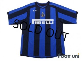 Inter Milan 1998-1999 Home Long-Sleeve Football Shirt [As worn by Baggio,  Ronaldo & Zanetti]