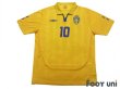 Photo1: Sweden 2009-2010 Home Shirt #10 Ibrahimovic (1)