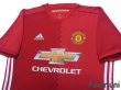 Photo3: Manchester United 2016-2017 Home Shirt #9 Zlatan Ibrahimović (3)