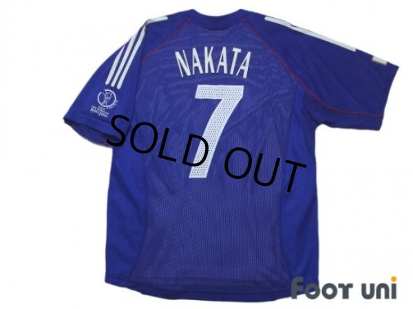 Japan 2002 Home Authentic Shirt #7 Hidetoshi Nakata - Online Shop 