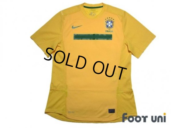 Photo1: Brazil 2011 Home Authentic Shirt (1)