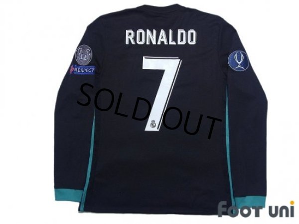Real Madrid Cristiano Ronaldo CR7 #7 Jersey Final Champions Long Shirt