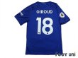 Photo2: Chelsea 2017-2018 Home Shirt #18 Giroud Premier League Patch/Badge (2)