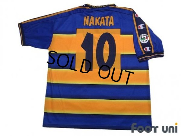 Parma 2001-2002 Home Shirt #10 Hidetoshi Nakata - Online Shop From