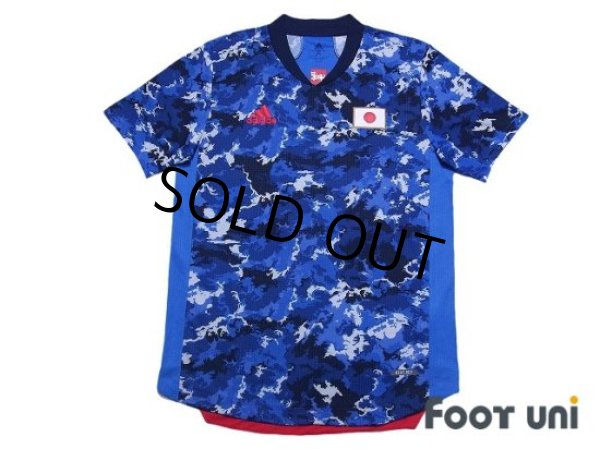 Photo1: Japan 2020-2021 Home Authentic Shirt Tokyo Olympics model (1)