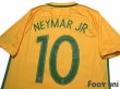 Photo4: Brazil 2016 Home Shirt #10 Neymar Jr w/tags (4)