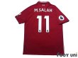 Photo2: Liverpool 2018-2019 Home Shirt #11 Mohamed Salah Premier League Patch/Badge w/tags (2)