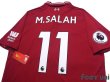 Photo4: Liverpool 2018-2019 Home Shirt #11 Mohamed Salah Premier League Patch/Badge w/tags (4)