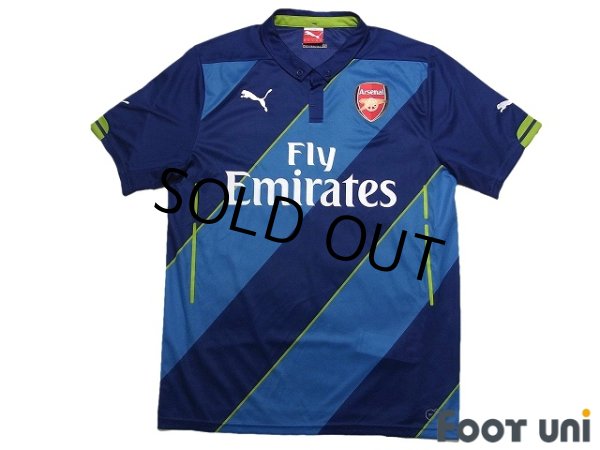 Photo1: Arsenal 2014-2015 3rd Shirt (1)