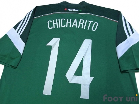 MEXICO 2014 CHICHARITO 14 HOME WORLDCUP SHIRT (Excellent) L – Foot-Jerseys