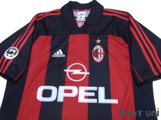 AC Milan 2000-2002 Home Shirt #7 Shevchenko - Online Store From