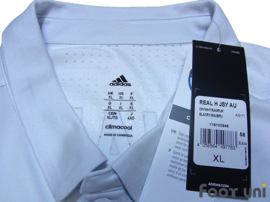 Real Madrid 2013-2014 Home L/S Shirt #9 Ronaldo w/tags adidas La Liga -  Football Shirts,Soccer Jerseys,Vintage Classic Retro - Online Store From  Footuni Japan