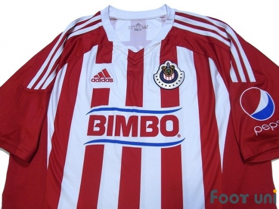 Soccer Club Deportivo Guadalajara Jersey Shirt Bimbo Toyota 