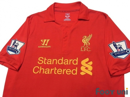 The History Liverpool F.C. Kits 2012 - 2013
