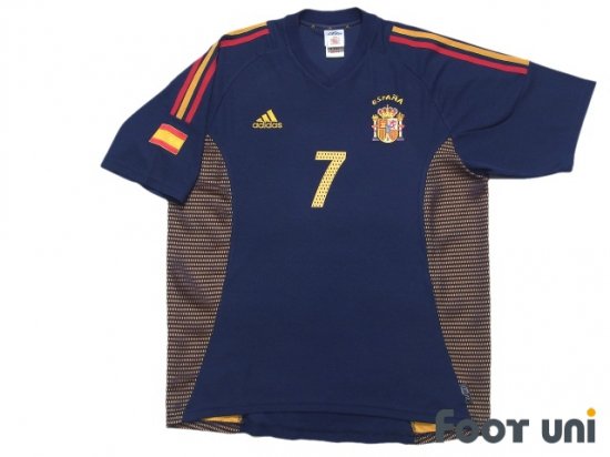 Spain 2002 3rd Shirt #7 Raul - Online Store From Footuni Japan