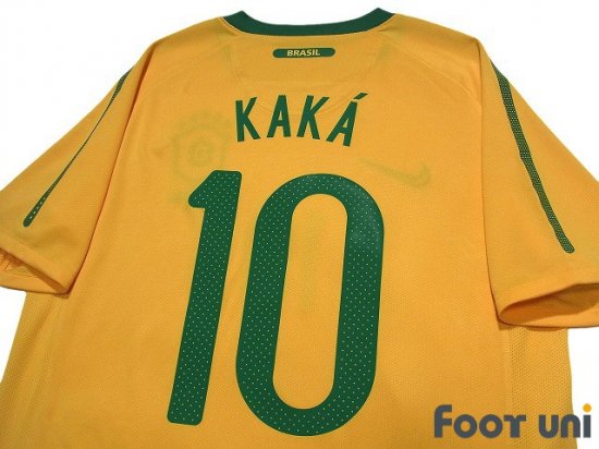 Brazil 2010 Away Shirt #10 Kaka - Online Store From Footuni Japan