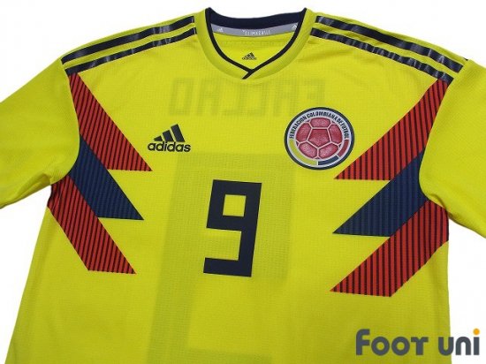 Colombia No9 Falcao Away Soccer Country Jersey